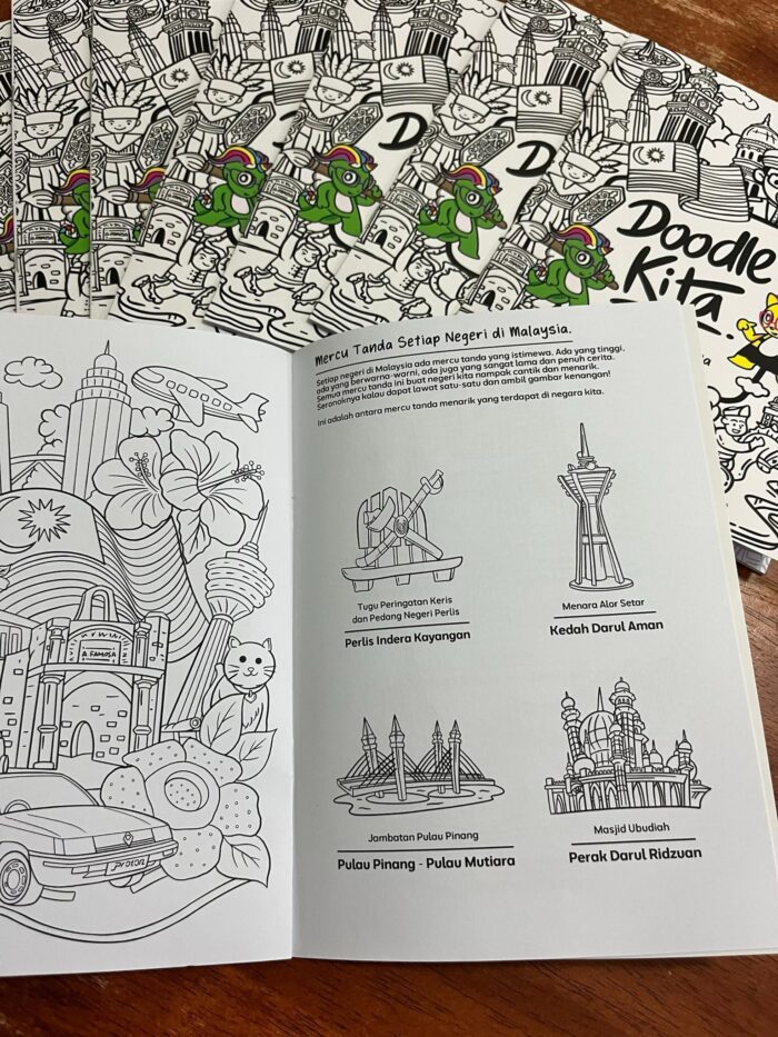 Doodle Kita : Colouring Book (Merdeka Edition) - Image 4