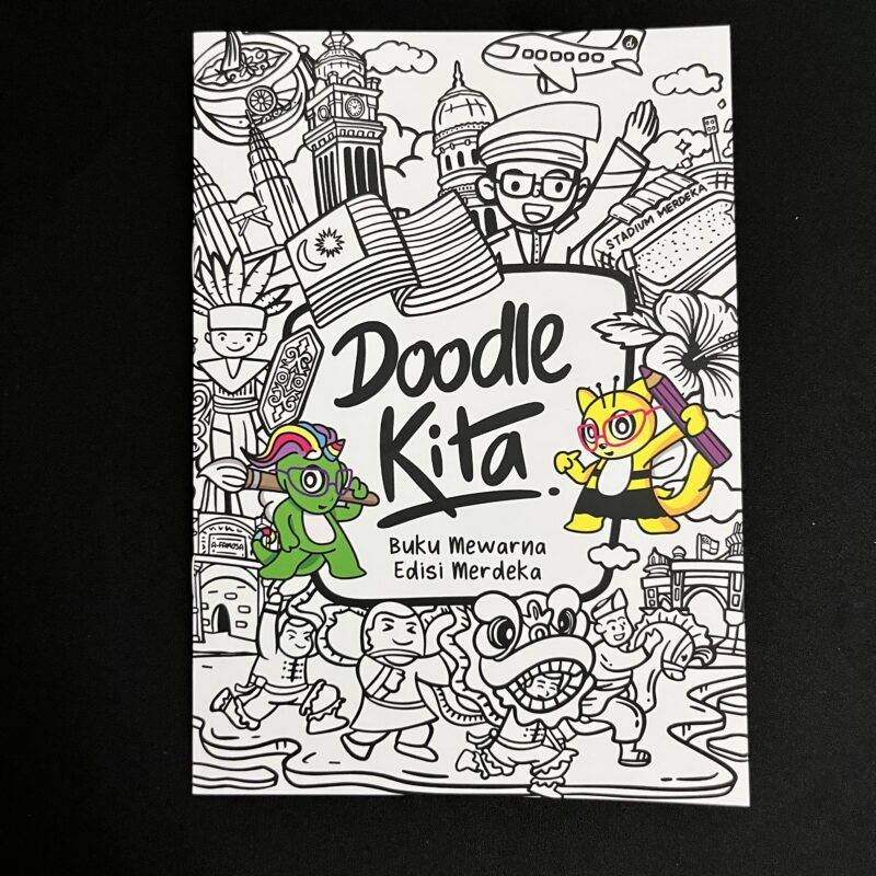 Doodle Kita : Colouring Book (Merdeka Edition)