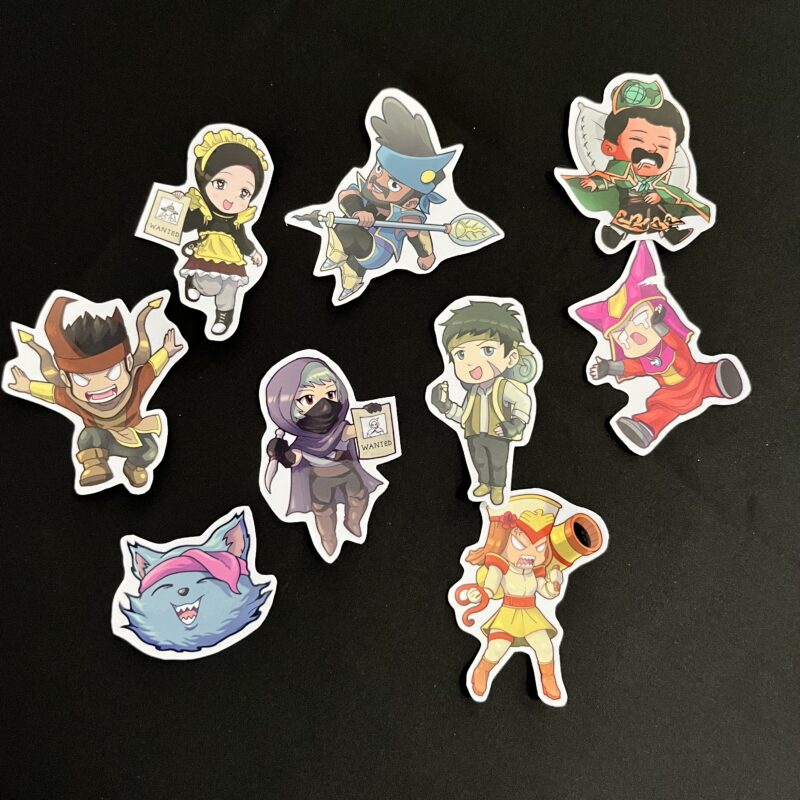 Sticker - Kencanaraya Chibi Characters